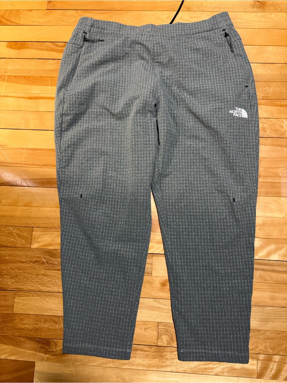 The North Face Gray Checked Lined Joggers